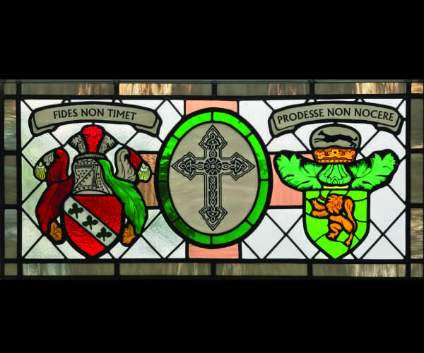heraldry window panel